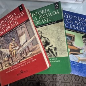 Coleção História da Vida Privada no Brasil (Vol. 1, 2 e 3)