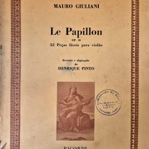 Le Papillon Op. 50: 32 peças fáceis para violão