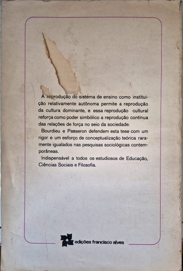 A Reprodução: elementos para uam teoria do sistema de ensino - Imagem 2