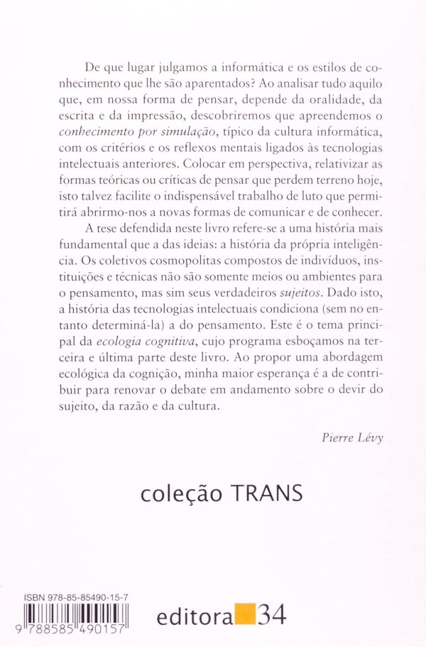 As tecnologias da inteligência: o futuro do pensamento na era da informática - Imagem 2