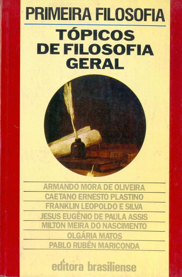 Tópicos de Filosofia Geral - Primeira Filosofia